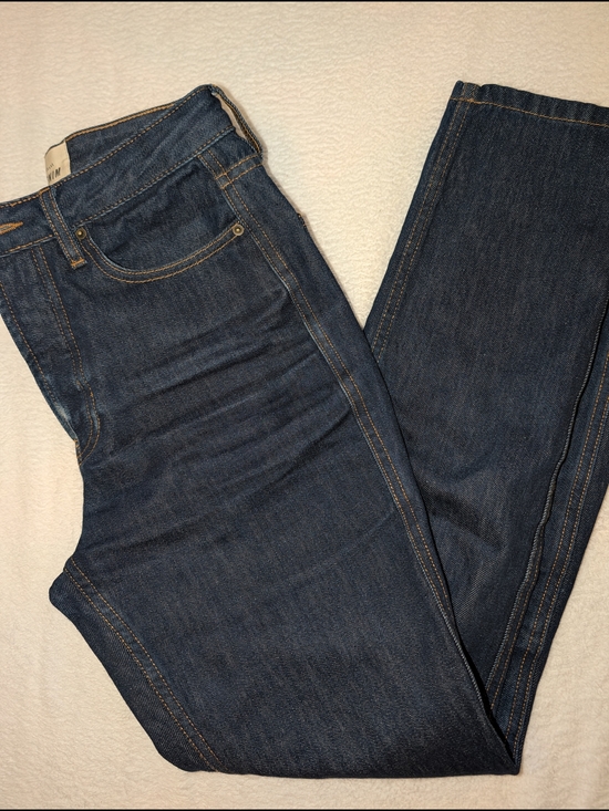 Sezane Denim - Sezane Women's 27 Dark Blue Straight-Leg Jeans
